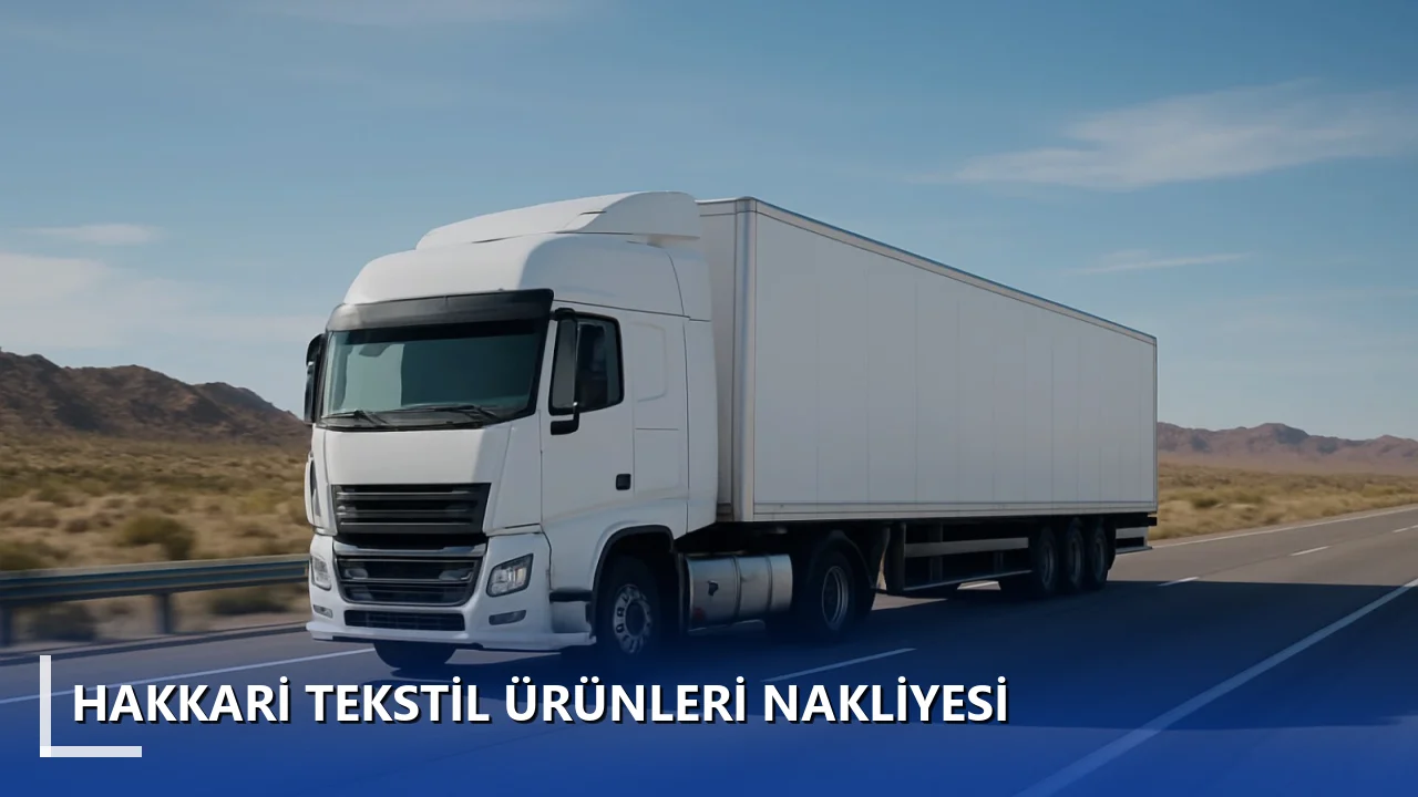 Tekstil Ürünleri Nakliyesi