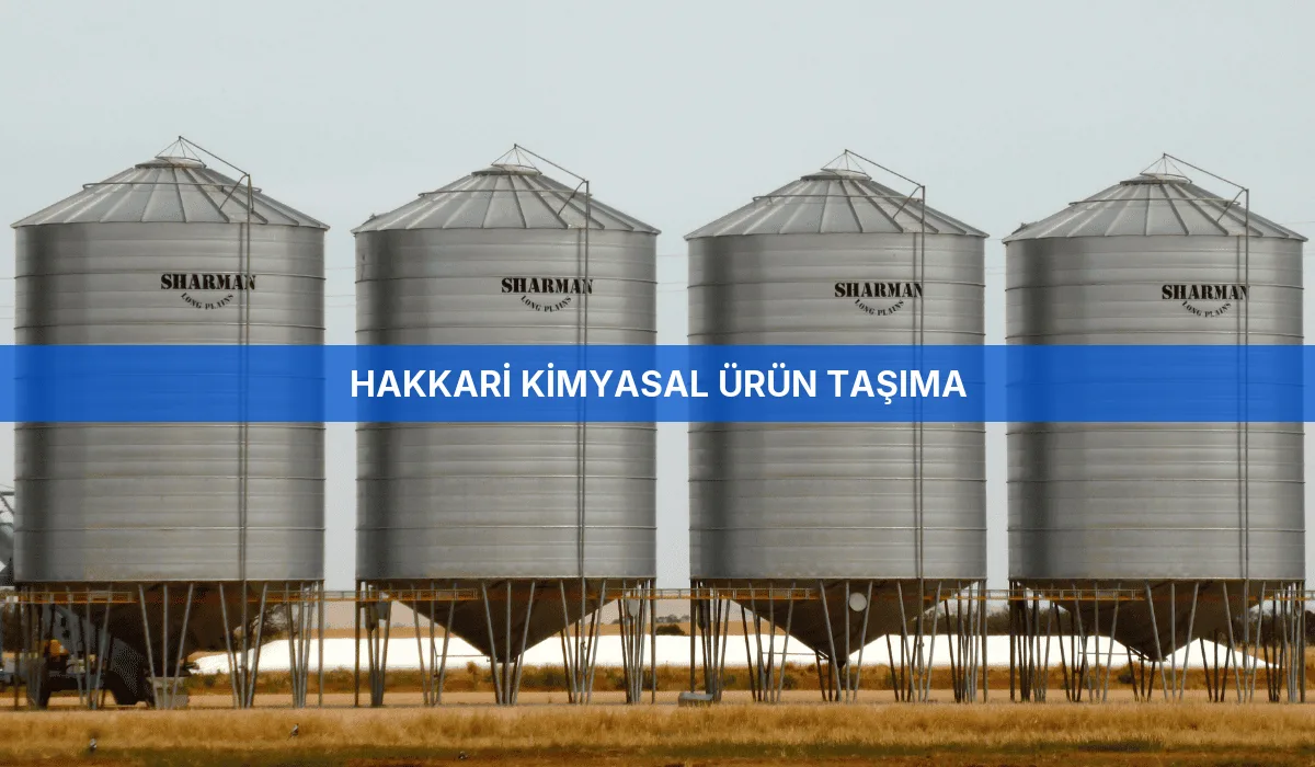 Hakkari Kimyasal Ürün Taşıma